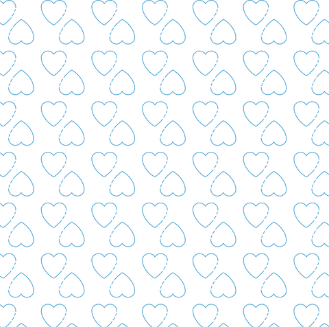 Blue Heart Pattern on Transparent Background for Creative Use - Download Free Stock Videos Pikwizard.com