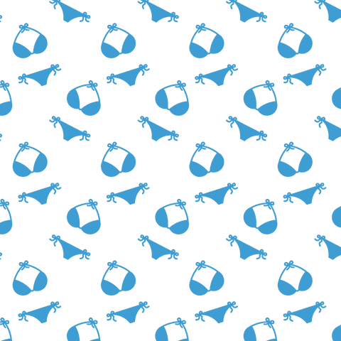 transparent blue bikini pattern on clear background - Download Free Stock Videos Pikwizard.com