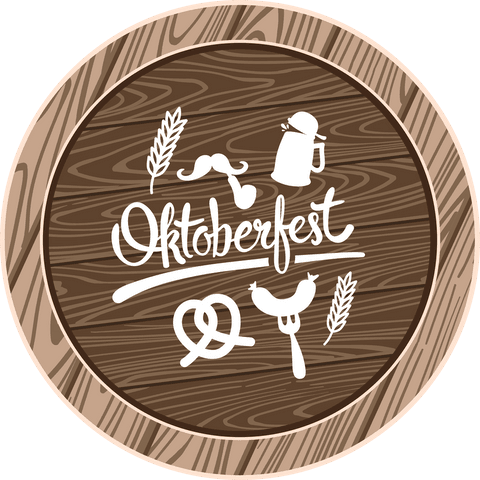 transparent oktoberfest badge with beer and sausages illustration - Download Free Stock Videos Pikwizard.com