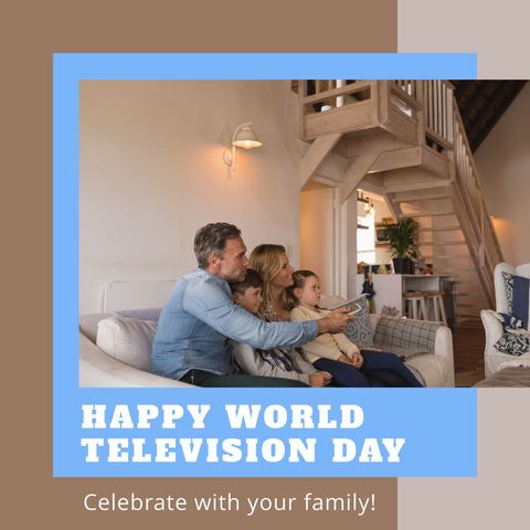 Happy World Television Day Celebration with Family