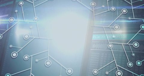 Futuristic Encryption Concept in Digital Interface Design