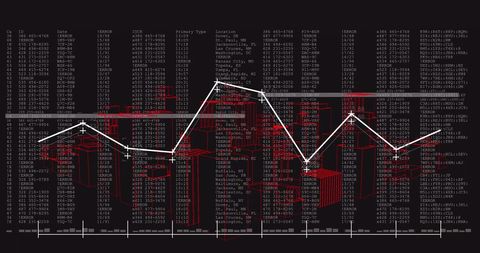 Data Analysis and Financial Growth Over Cityscape Background - Download Free Stock Images Pikwizard.com