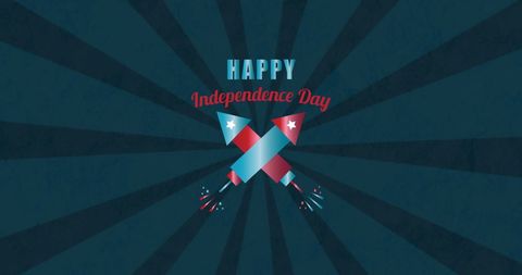 Happy Independence Day with Fireworks Design for 4th of July Celebration - Download Free Stock Images Pikwizard.com