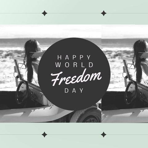 Celebrating World Freedom Day at the Beach