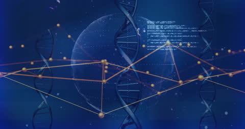 Global Genetic Network with DNA Strands and Digital Data