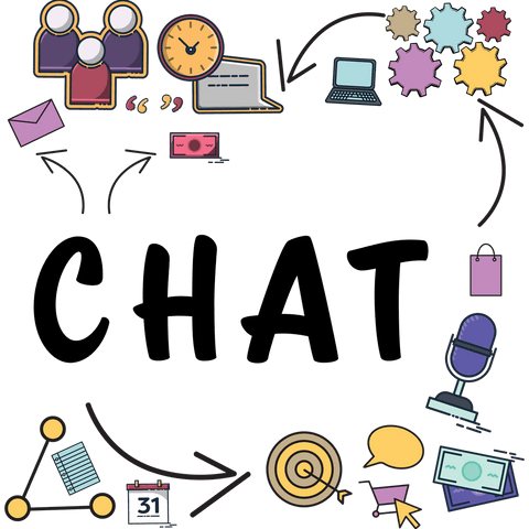 Colorful Symbols Illustrating Communication Network on Transparent Background - Download Free Stock Videos Pikwizard.com