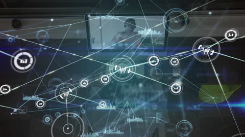 Global Data Network Communication Concept Technology Innovation