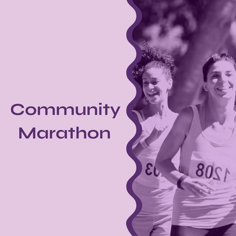 joyful women running at community marathon - Download Free Stock Templates Pikwizard.com