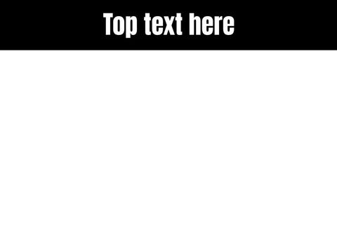 Bold Minimalist Announcement Template with Black Horizontal Header - Download Free Stock Templates Pikwizard.com