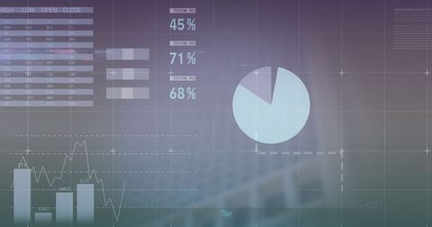 Digital Financial Data and Analytics over Urban Cityscape - Download Free Stock Images Pikwizard.com