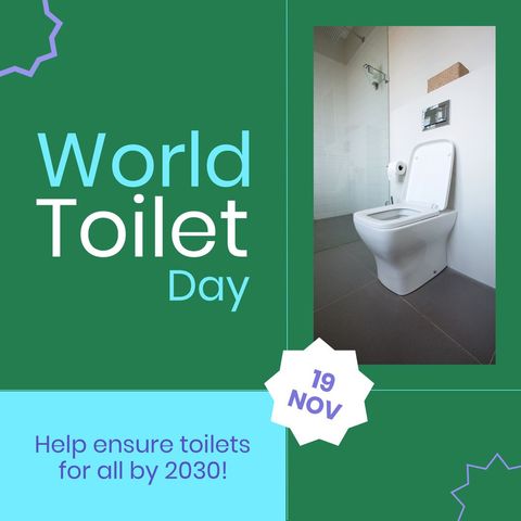 world toilet day awareness campaign design - Download Free Stock Templates Pikwizard.com