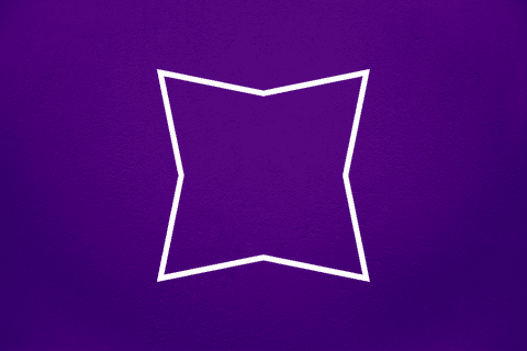 abstract transparent vector square frame on purple background - Download Free Stock Videos Pikwizard.com