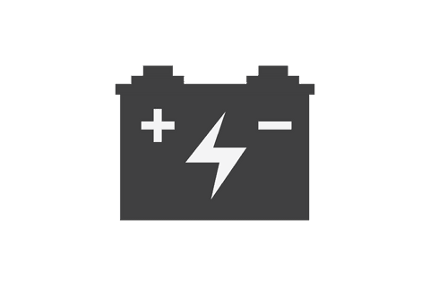 Black Battery Icon on Transparent Background for Energy Concepts - Download Free Stock Videos Pikwizard.com
