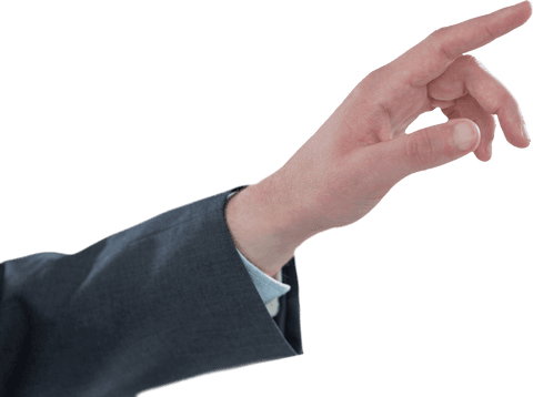Business Hand Gesturing on Transparent Digital Interface Screen - Download Free Stock Videos Pikwizard.com