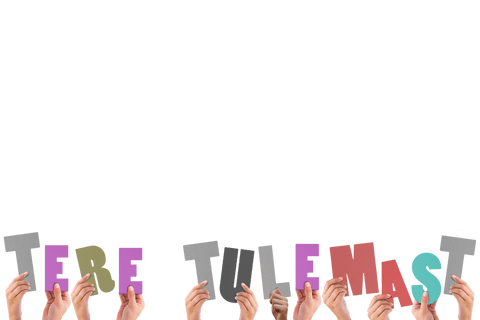 Hands Holding Welcome in Tere Tulemast on Transparent Background - Download Free Stock Videos Pikwizard.com