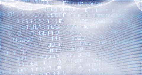 binary codes over dynamic wave pattern on abstract background - Download Free Stock Images Pikwizard.com