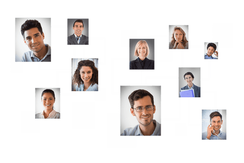 Transparent Business Network of Diverse Professionals Abstract - Download Free Stock Videos Pikwizard.com