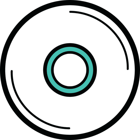 Abstract White Circle with Patterns on Transparent Background - Download Free Stock Videos Pikwizard.com