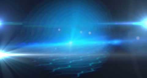 Futuristic Digital Network with Blue Glowing Lights - Download Free Stock Images Pikwizard.com
