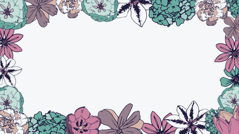 transparent floral border vector with copy space - Download Free Stock Videos Pikwizard.com