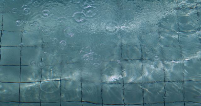 Swimming Pool Water Surface with Bubbling Effect - Download Free Stock Images Pikwizard.com