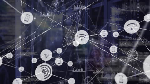 Digital Connectivity and IoT Network Over Servers