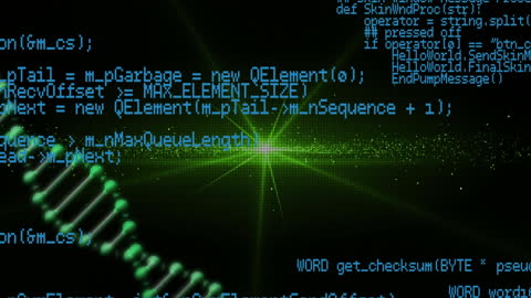 Digital DNA: Futuristic Data Processing Concepts