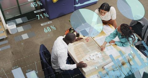 Digital Interface and Data Analytics in Dynamic Business Meeting