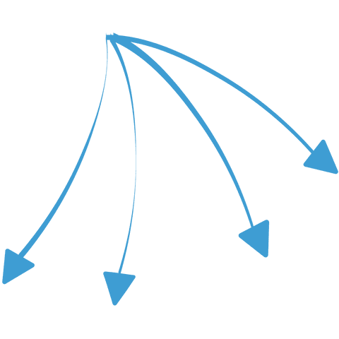 transparent vector illustration of converging arrows indicating diverse directions - Download Free Stock Videos Pikwizard.com