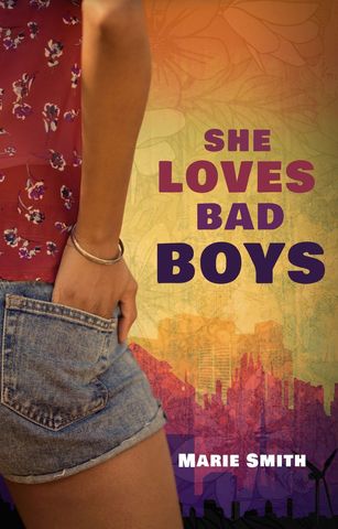 edgy romance novel with modern cityscape background - Download Free Stock Templates Pikwizard.com