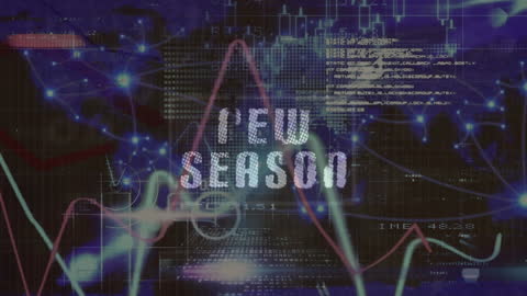 Dynamic New Season Concept with Digital Data Overlay