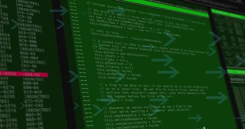 Data Stream and Code on Digital Interface for Technology Theme - Download Free Stock Images Pikwizard.com