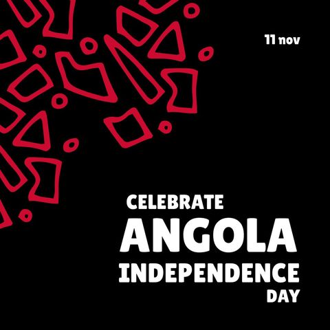 Celebrating Angola Independence Day with Bold Patterns - Download Free Stock Templates Pikwizard.com