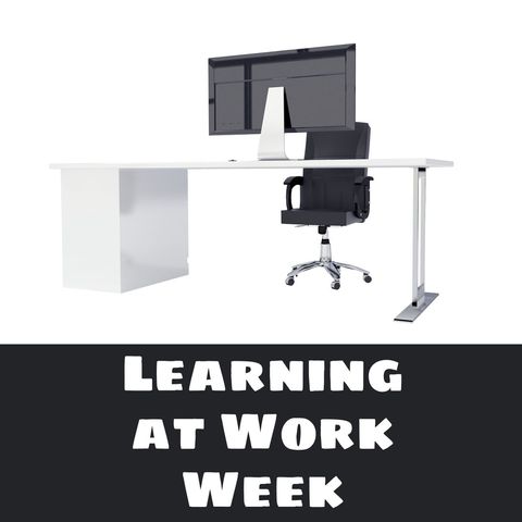 learning at work week concept with modern office setup - Download Free Stock Templates Pikwizard.com
