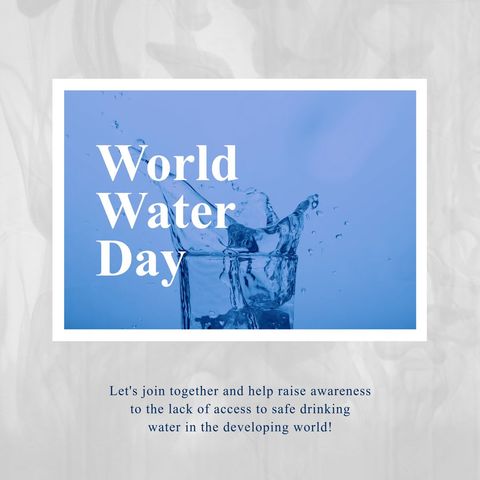 world water day awareness campaign concept - Download Free Stock Templates Pikwizard.com