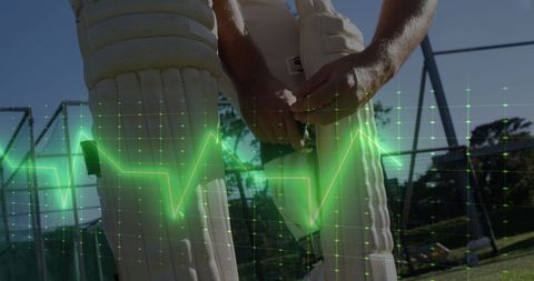 Athletic Preparation with Digital Heartbeat Visualization