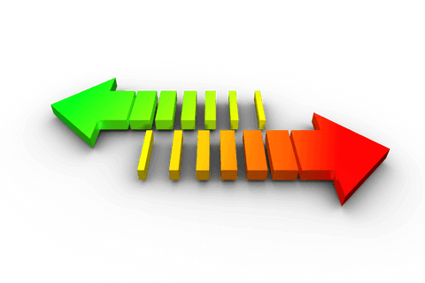 colorful 3d gradient arrows on transparent background illustration - Download Free Stock Videos Pikwizard.com