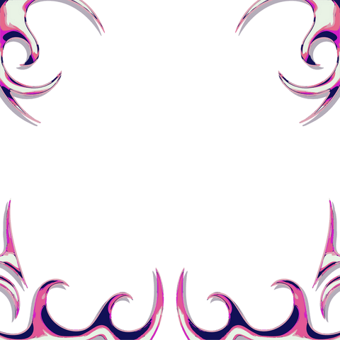 ornamental abstract frame with swirling borders on transparent background - Download Free Stock Videos Pikwizard.com