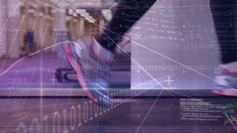 Data Analytics Overlay on Runners in Motion