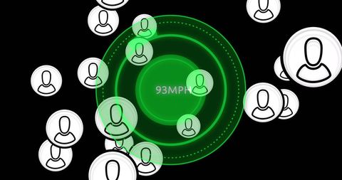 Digital personas and data analysis concept