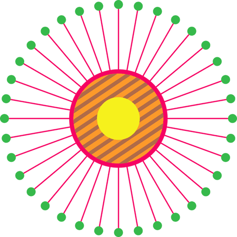 sunburst geometric pattern on transparent background for dynamic design - Download Free Stock Videos Pikwizard.com