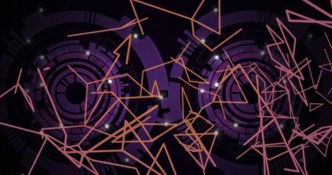 Digital Abstract Design with Geometric Patterns - Download Free Stock Images Pikwizard.com