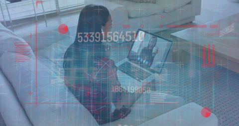 Virtual connections and digital analytics overlay