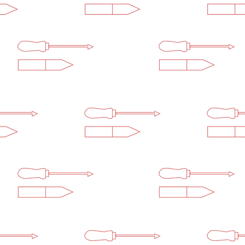 Seamless Pattern of Red Tools on Transparent Background for Design Projects - Download Free Stock Videos Pikwizard.com