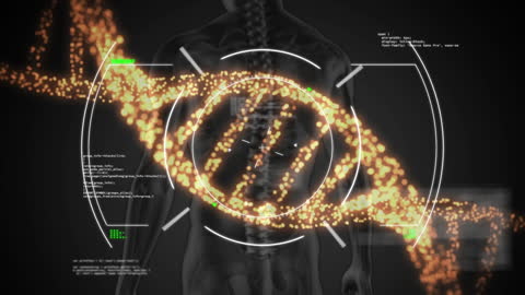 Futuristic DNA Analysis with Integrated Data Interface