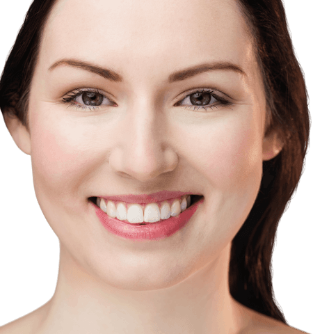 transparent smiling woman portrait close-up with radiant expression - Download Free Stock Videos Pikwizard.com