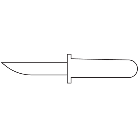 sharp knife vector on transparent background - Download Free Stock Videos Pikwizard.com