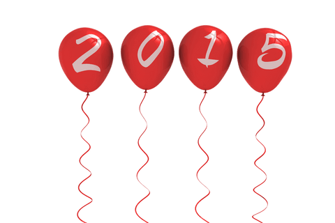 red balloons, transparent background, festive number 2015, celebratory theme - Download Free Stock Videos Pikwizard.com