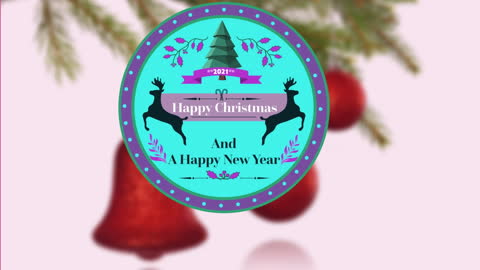 Festive Christmas and New Year Animation with Text