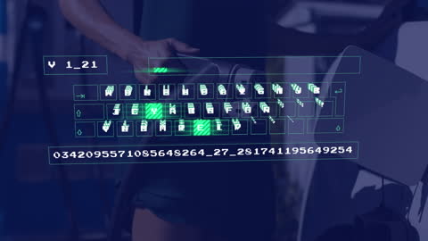 Data Animation on Electric Car Charging Process